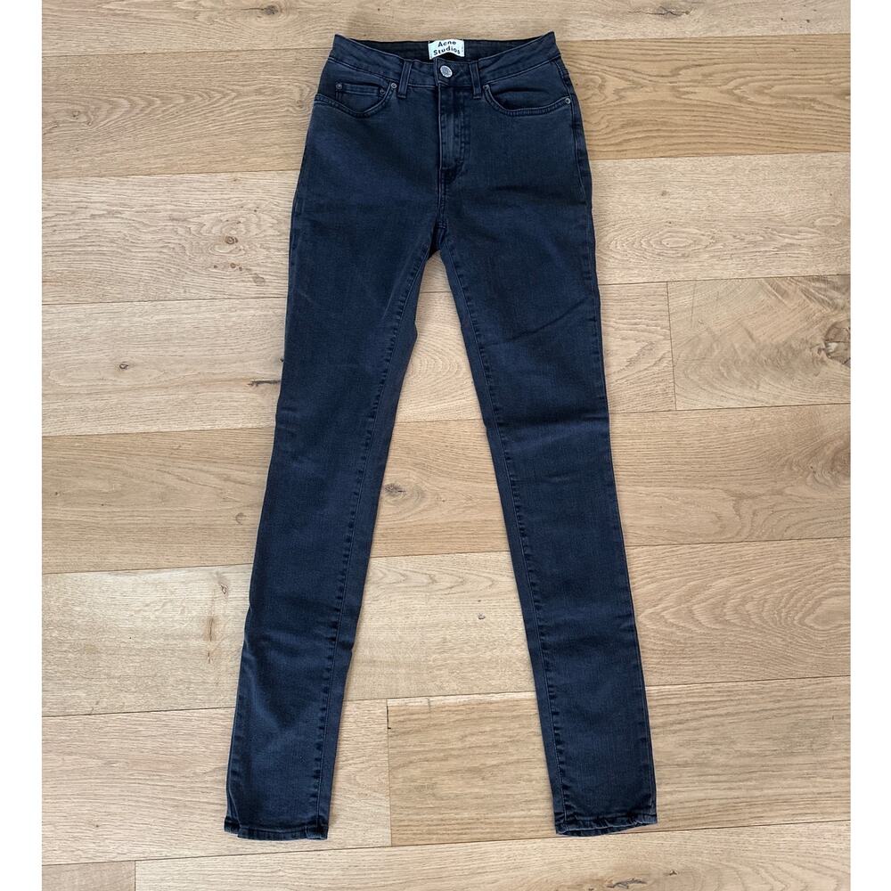 Acne Studios - Pin Skinny Jeans in Used Black